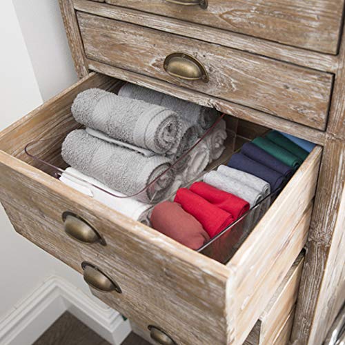 image for BINO Refrigerator, Freezer and Pantry Cabinet Storage Organizer Bin wi