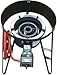 BBQMANN Bioexcel Outdoor Gas Burner - Heavy Duty Portable 30-55K BTU with High Pressure Regulator & Electric Strike 28 & 32 inch Tripod Stand for Stove