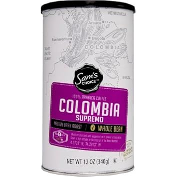 Sams Choice Colombia Supremo Whole Bean Coffee #whole #bean #coffee Sams Choice Colombia Supremo Whole Bean Coffee
