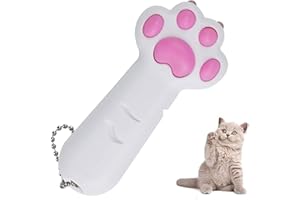 VOVIGGOL Cat Toys for Indoor Cats Interactive Cat Toy for Catch Exercise, Pet Dog Funny Toys Kitten Toys Cat Wand Toy for Chasing and Playing (White)