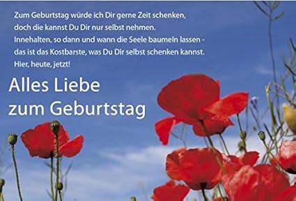 Schöne Geburtstagskarte Sprüche Zum Geburtstag Würde Ich