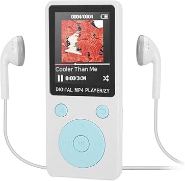 Reproductor MP3 Bluetooth 4.2, Reproductor de Música para el Deporte Pantalla TFT de 1.8 Pulgadas, FM Radio, Auriculares, Soporte SD USB TF hasta 32 GB Tarjeta (Blanco): Amazon.es: Electrónica