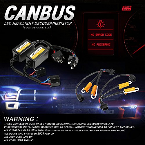 Stark APX 90W 9600LM LED Light 8000K Blue High Power Kit - Fog Light Bulbs - 5202 - Thumbnail 6