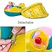 WTOR 3Pcs Baby Pool Float with Canopy Inflatable Arm Bands Swimming Pool Floats Toys Infant Swimming Ring for Toddlers
