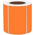 STARLIBOO 3x2 inch Color Direct Thermal Label Stickers for Shipping, Barcode, Address, Compatible with Rollo Label Printer & Zebra Desktop Printers (Orange)