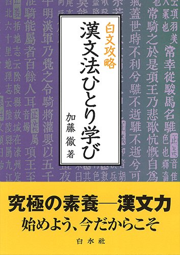白文攻略 漢文法ひとり学び Amazon Com Books