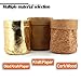 Pencil Pen Cup Holder for Desk Organizer Pencil Cup Stationary Storage Bin for Desk Table Office School Home Children Small ECO Washable Kraft Paper Gold