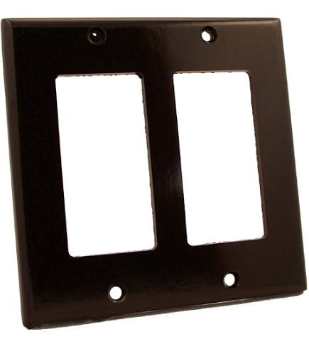 Plaque Murale Leviton 80411-W 3 Vitesses – Pour Interrupteurs Decora/GFCI
