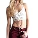 ROPALIA Women Crochet Lace Bralette Knit Bra Boho Beach Bikini Halter Tank Top