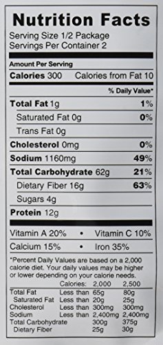 Backpacker's Pantry Louisiana Red Beans and Rice, (Packaging May Vary)