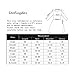 Leadingstar Women's Short Sleeve Tie Intersect V-neck A line Drape Shirt Dress