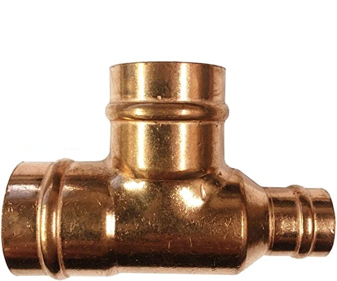 28mm x 15mm x 28mm Solder Ring Reducing Tee