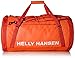 Helly Hansen Duffel 2 Water Resistant Packable Bag with Optional Backpack Straps, 70-liter (Meduim), 817 Magma