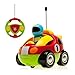 ToyPark RC Cartoon Race Car with Music and Lights Electric Radio Control Toy for Baby Toddlers Kids