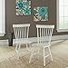 Sauder Cottage Road Spindle Back Chair, White finish