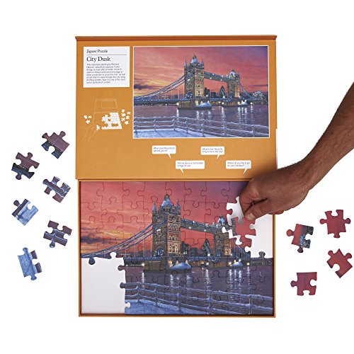 City Dusk 63 Piece Jigsaw Puzzle: Specialist Dementia / Alzheimer’s Products, Activities and Games by Active Minds