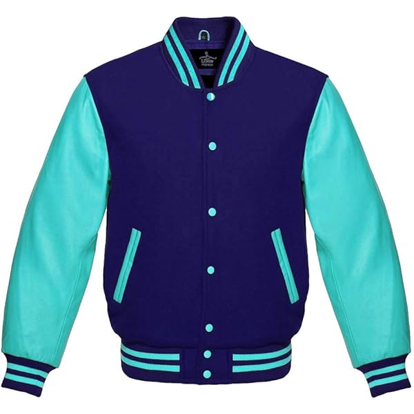 Lishow Fashion Varsity Jacket Baseball Letterman Bomber School