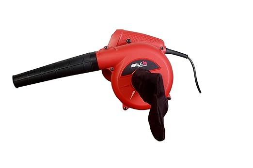 iBELL Air Blower 600W, Copper Rotor, RPM 14000, Blow Rate 3.3M/Min with Vacuum dust