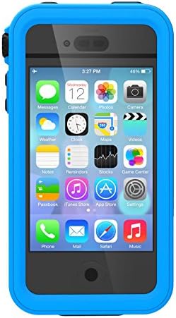 Catalyst Waterproof case for iPhone 4 / 4s, High Touch Sensitivity ID, Military Grade Drop and Shock Proof Premium Material Quality, Slim Design, Pacific Blue