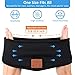 Sleep Headphones Bluetooth Sports Headband, Wireless Music Sweatband Headband Headphones with HD Stereo Speakers, Music Sleeping Headband for Workout, Running, Jogging, Yoga (Black)