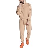 Tuveke Sweat Suits For Men Set 2 Pcs Hoodie Jogger Sweatsuits Size S To 3XL