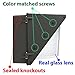 LED Wall-Pack Glass Lens- 100W 5000K Commercial Outdoor Light Fixture ( Out-Door Security Porch Lighting for Industrial Out-Side ) 120-277V