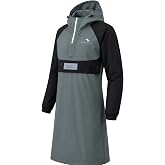 AETHERSHIELD Rain Jacket for Men - Waterproof Long Rain Coat with Hood | Lightweight Packable Windbreaker Breathable Rain Gear