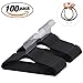 IEOKE Velvet Hangers, Clothes Hangers Non Slip Coat Hangers Ultra Thin Space Saving with Heavy Duty 360 Swivel Chrome Hook - 50 Pack
