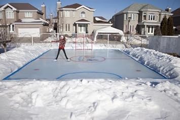 Arctic Backyard Ice Rink Kit 25 X 50 Amazon Co Uk Garden