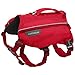 Ruffwear, Singletrak Dog Pack, Hiking Backpack with Hydration Bladders, Red Currant, Small