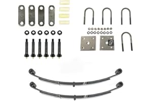 SOUTHWEST WHEEL Greaseable 2,000 lbs. Trailer Axle Suspension Kit Incl. Leaf Springs, Shackle & U-Bolt kit