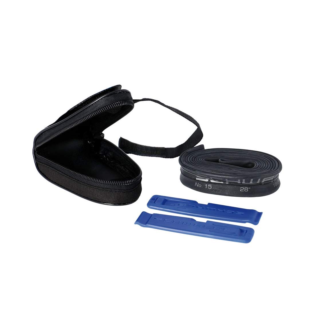 Schwalbe Race Saddlebag SV15 Tube and Two Tyre with Levers