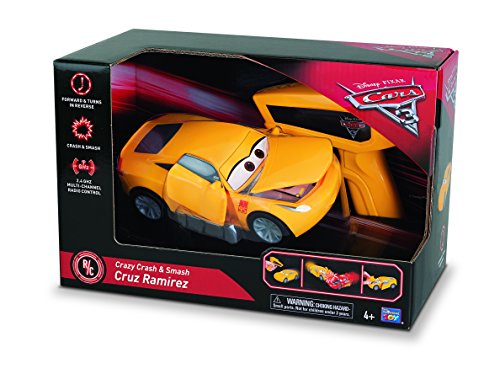 Cars Crazy Crash & Smash Cruz Ramirez RC car