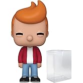 POP TV: Futurama - Philip J. Fry Funko Vinyl Figure (Bundled with Compatible Box Protector Case), Multicolor, 3.75 inches