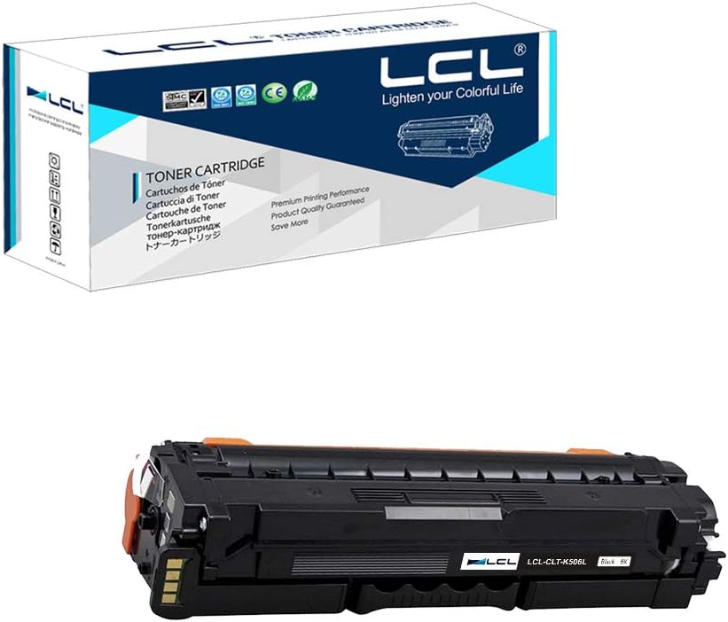 LCL Remanufactured Toner CartridgeCLT-K506L CLT-K506S CLT-506L CLT-506S High Yield (1 Black) Replacement for Samsung CLP-680 680DW 680DN CLX-6260FR 6260FD 6260FW 6260ND 6260NR CLX-6260