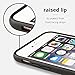 totallee iPhone 6 Case, iPhone 6s Case, Black Durable Shock Absorbing Rubber Cover with Excellent Grip fits 4.7 inch iPhone - Tough & Protective and Light & Slim The Doberman (Black)