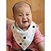 Baby Bandana Drool Bibs, For Drooling and Teething 4 Pack Gift Set for Boys and Girls, Organic Cotton, Soft and Absorbent by Everything Future