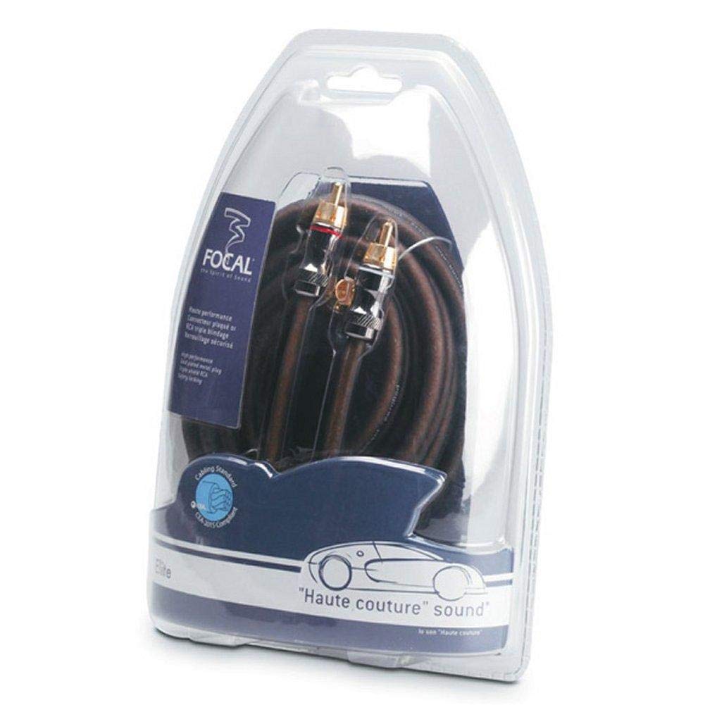 Focal Elite 2 Channel RCA Cable 100 cm 3 Drawer Shielded 1 Meter