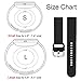 Xilaiw 4 Packs Bands Compatible with Fitbit Versa/Versa2/Versa Lite for Women and Men, Soft Replacement Wristband Waterproof Sport Strap for Fitbit Versa Smart Watch