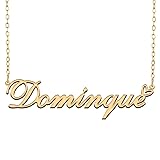 RONKAHSHOW Dominque Custom Name Necklace Customized