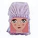 3 Pcs Mold Resistant Waterproof Lined Reusable Shower Cap 3 Colors With Polka Dots Double Layer Waterproof Design