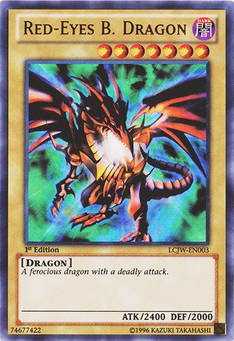 Yu-Gi-Oh! - Red-Eyes B. Dragon (LCJW-EN003) - Legendary Collection 4: Joey's World - 1st Edition - Ultra Rare