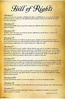 Image result for picture  of the bill of rights