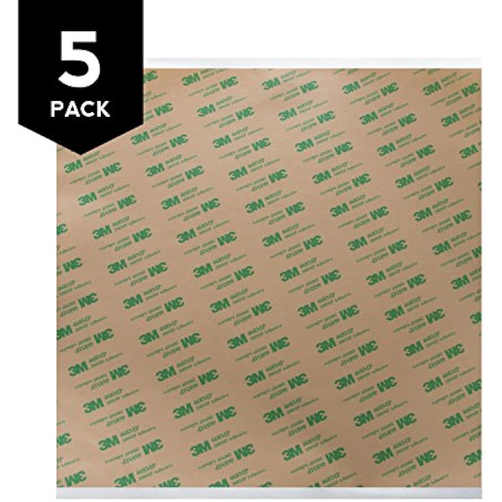 3M 468MP Adhesive Transfer Tape Sheets 12" X (5Pack) Industrial & eBay
