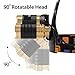 Brightest and Best 6000 Lumen Bright Headlamp Flashlight , IMPROVED LED with Rechargeable Batteries for Reading Outdoor Running Camping Fishing Walking - Waterproof Headlight