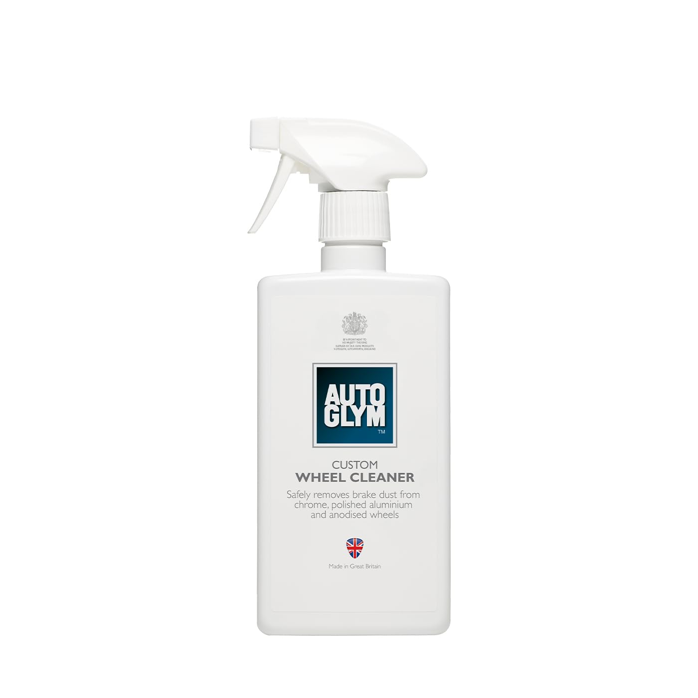 Autoglym Custom Wheel Cleaner, 500ml - Acid-Free Car Wheel Cleaner Spray and Alloy Wheel Cleaner Safe For Use On All Wheel Types