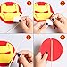 PANTIDE 30Pcs Red Table Toppers Birthday Party Centerpiece Sticks for Kid’s Birthday Party Baby Shower