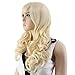 Long Blonde Wig High Quality Wavy Blonde Wigs For Women by Grimm Hair