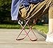 NANELER Portable Folding Stool Outdoor Slacker Chair Mini Camping Stool for Travel,Hiking,Garden,Fishingthumb 3