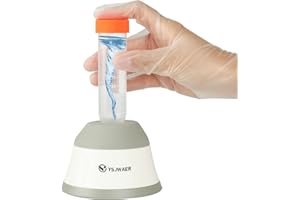 Mini Vortex Mixer Shaker YSJWAER - 4000rpm Touch Function Vortex Shaker for Nail Polish Acrylic Paint Science Lab Eyelash Adh